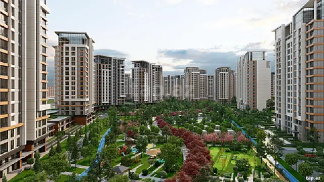 Satılır 4 otaqlı yeni tikili 128.9 m² — Bakı, Nərimanov 4 otaq 128.90 m²