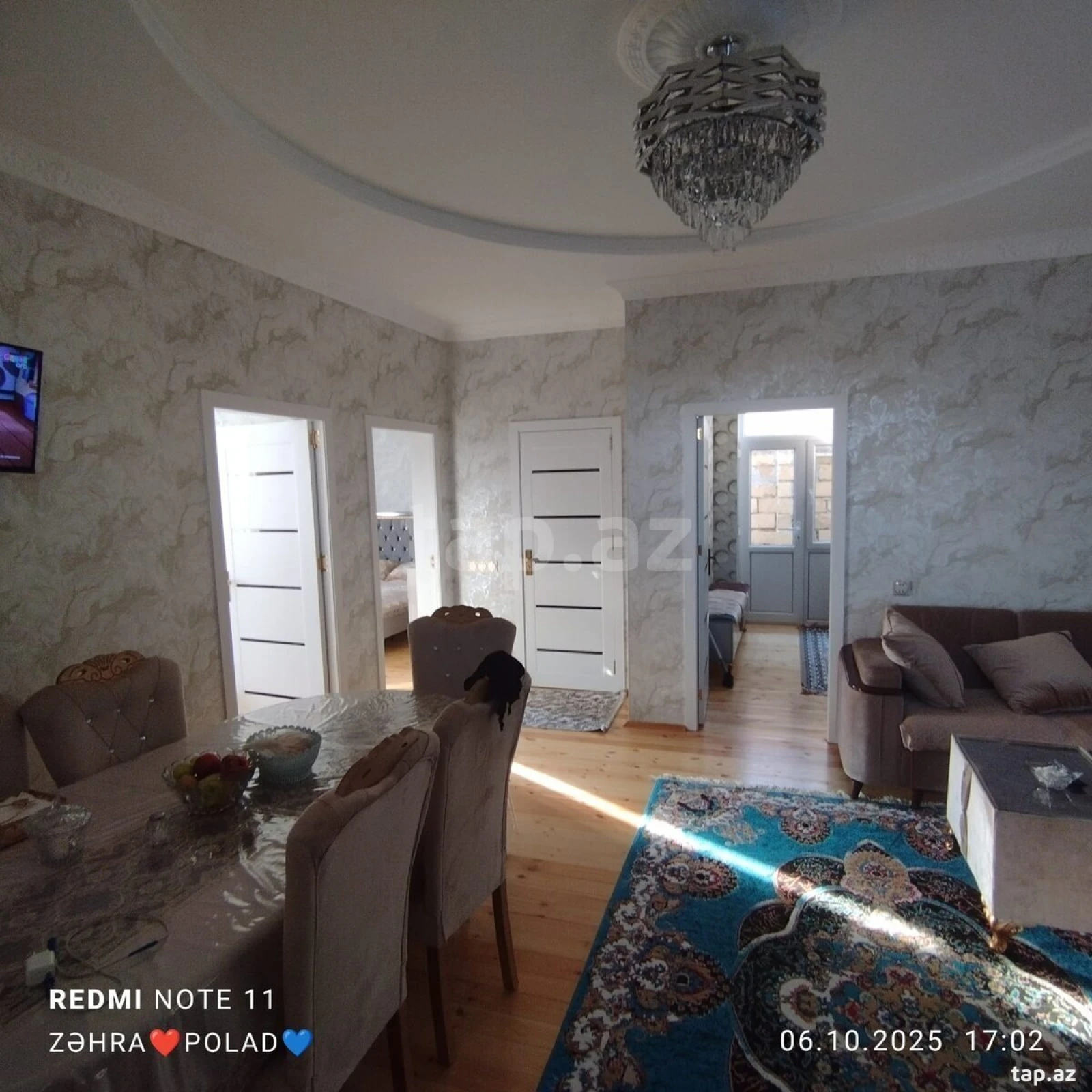 Satılır 3 otaqlı həyət evi