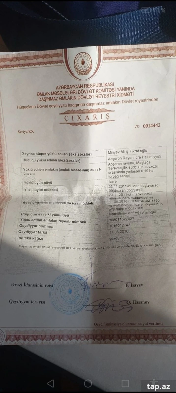 Satılır 3 otaqlı həyət evi