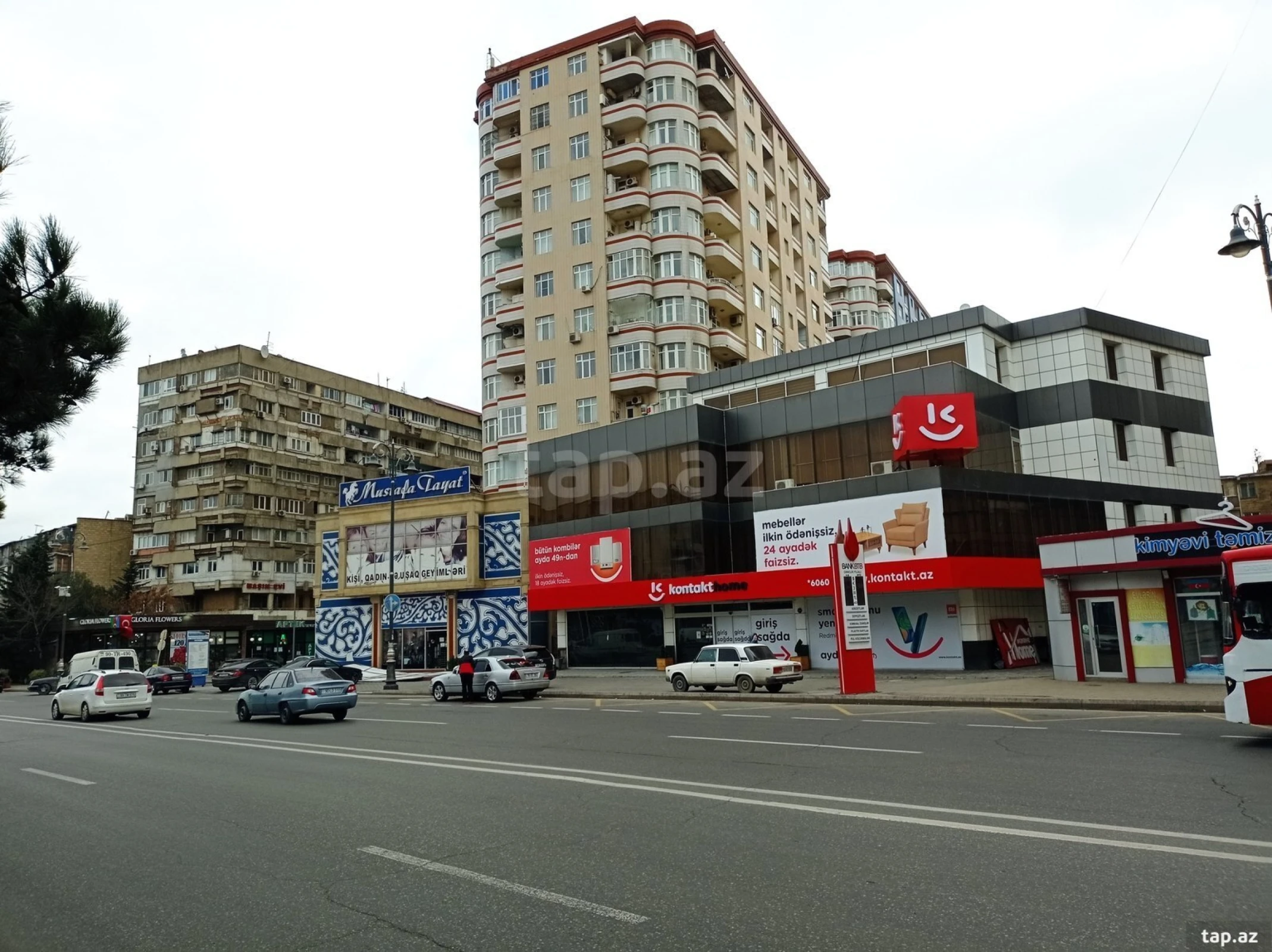 Kirayə verilir 2 otaqlı mənzil 75 m²