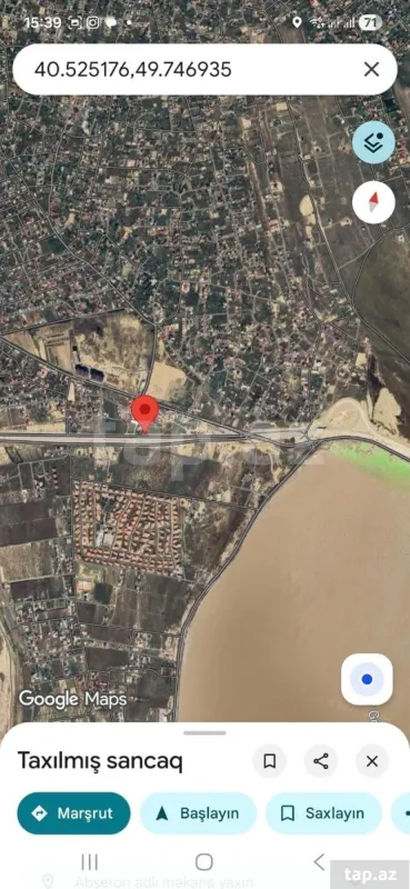 Satılır torpaq sahəsi