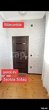 Satılır 3 otaqlı həyət evi