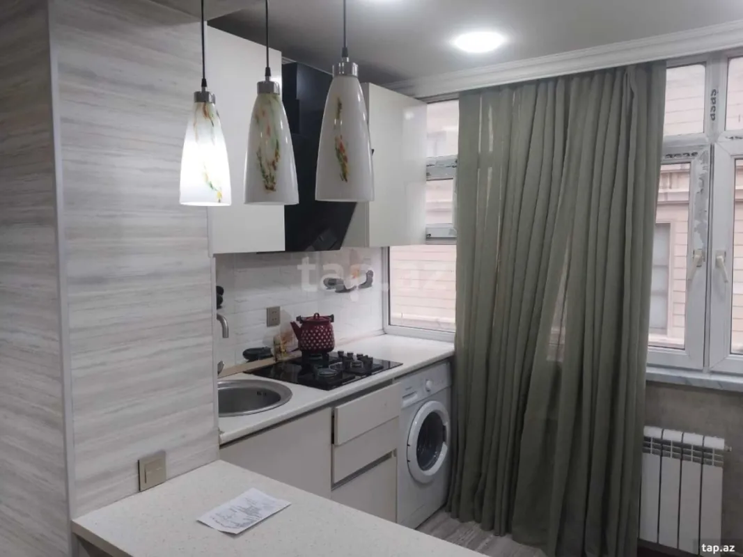 Kirayə verilir 1 otaqlı mənzil 34 m²
