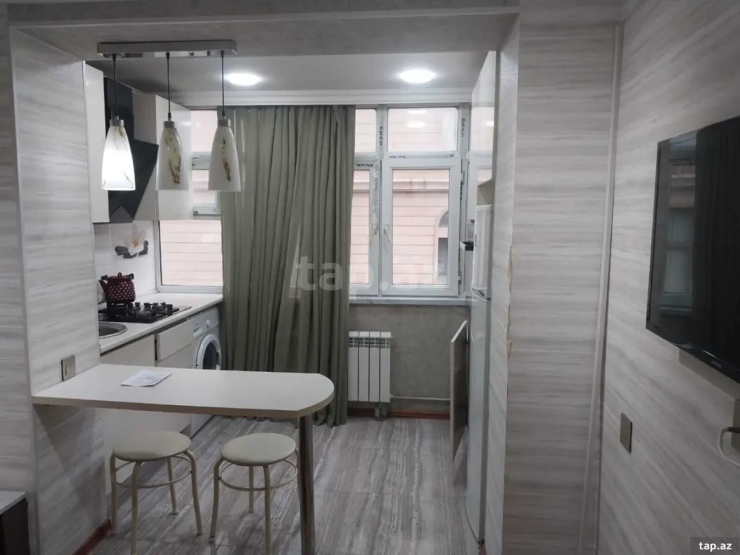 Kirayə verilir 1 otaqlı mənzil 34 m²