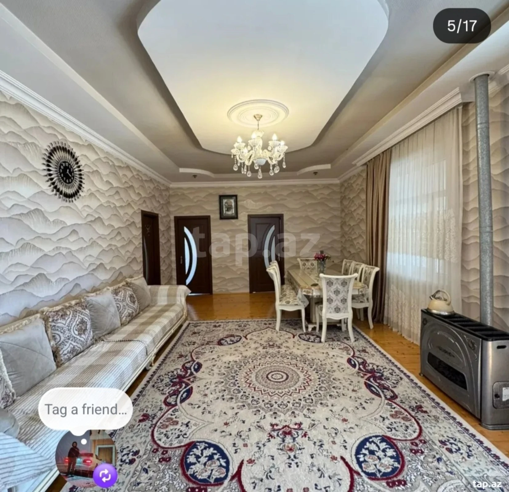 Satılır 7 otaqlı həyət evi