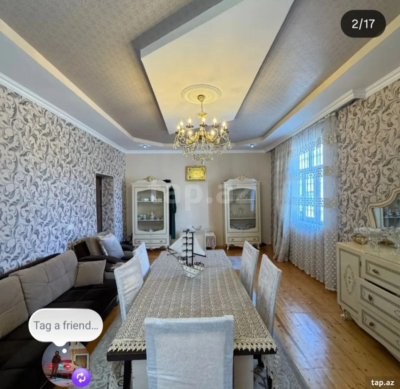 Satılır 7 otaqlı həyət evi