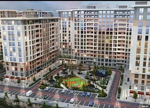 Satılır 2 otaqlı yeni tikili 48.7 m² — Sumqayıt 2 otaq 48.70 m²