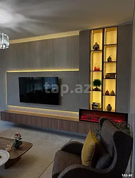 Kirayə verilir 1 otaqlı yeni tikili 55 m² — Bakı, Masazır 1 otaq 55.00 m²
