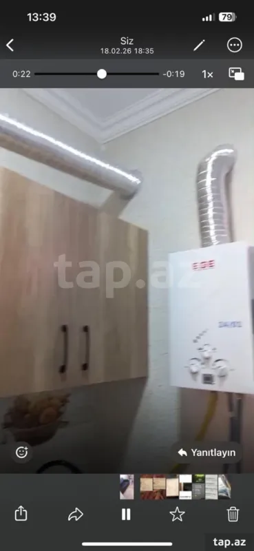 Kirayə verilir 1 otaqlı həyət evi