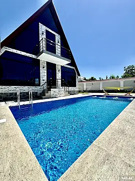 Satılır 4 otaqlı həyət evi — Qəbələ 4 otaq