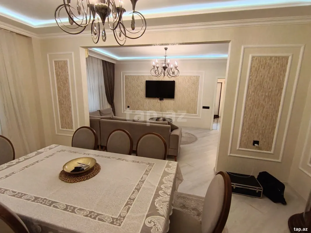 Satılır 4 otaqlı mənzil 100 m²