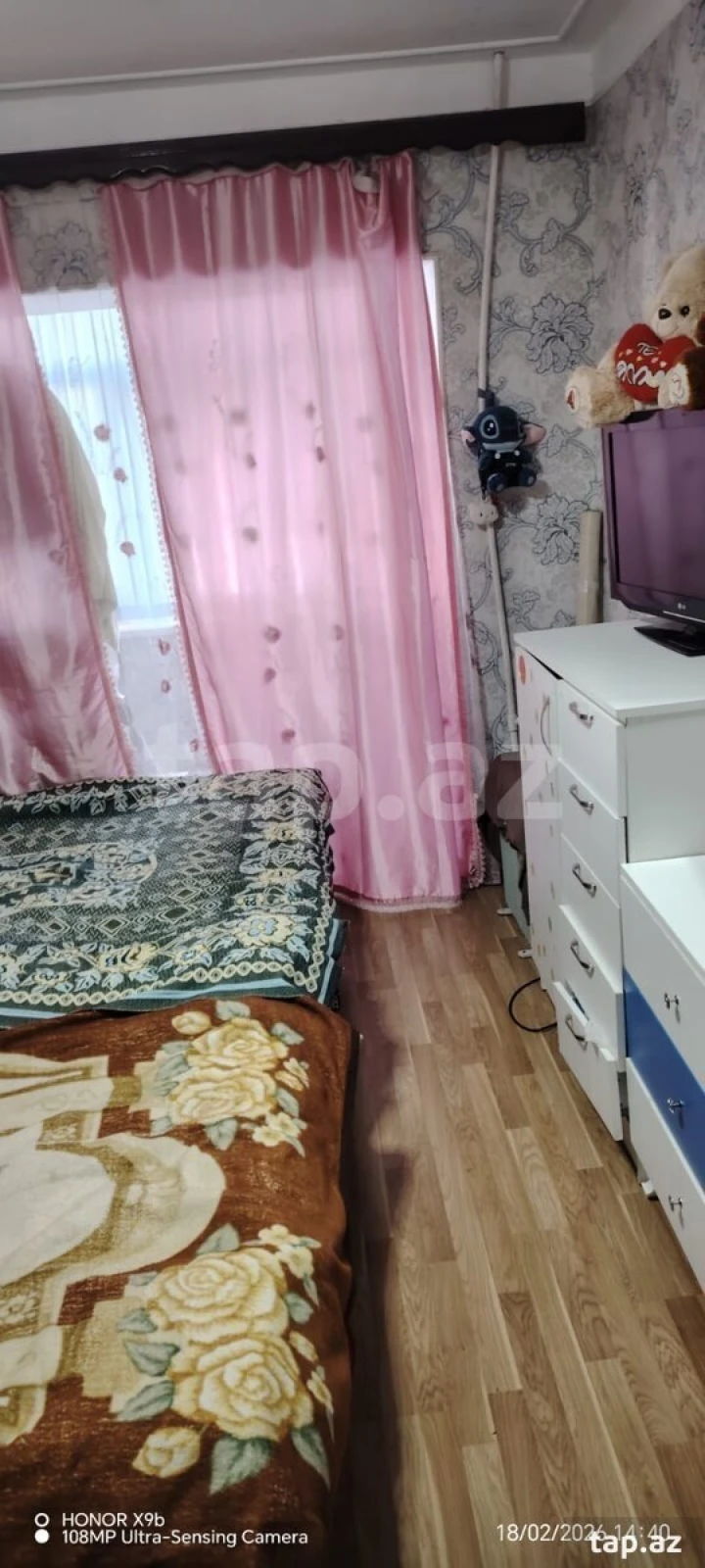 Satılır 2 otaqlı mənzil 40 m²