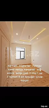 Satılır 4 otaqlı həyət evi