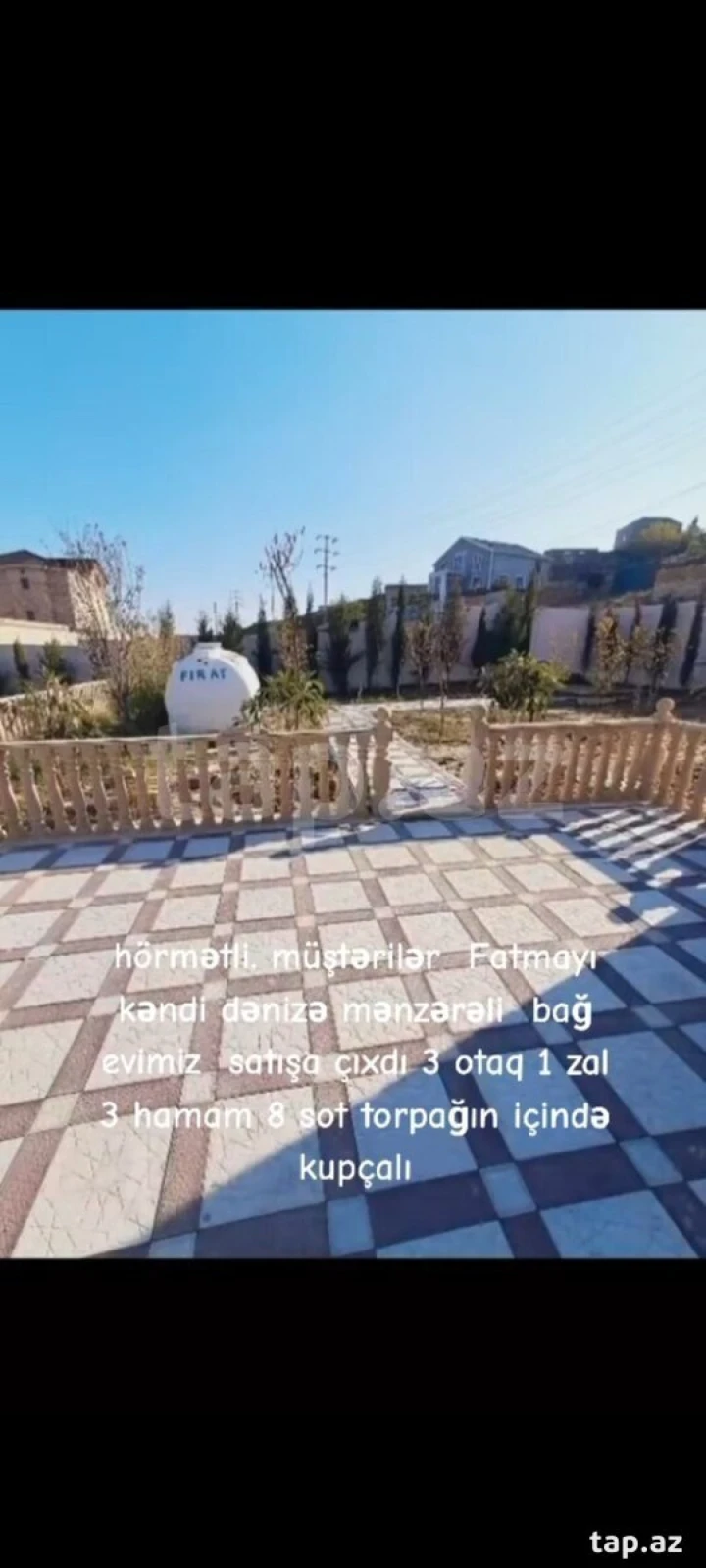 Satılır 4 otaqlı həyət evi