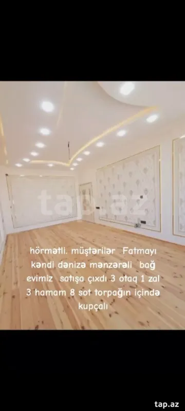 Satılır 4 otaqlı həyət evi