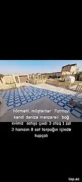 Satılır 4 otaqlı həyət evi