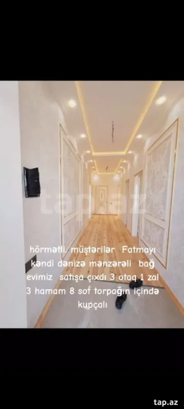 Satılır 4 otaqlı həyət evi
