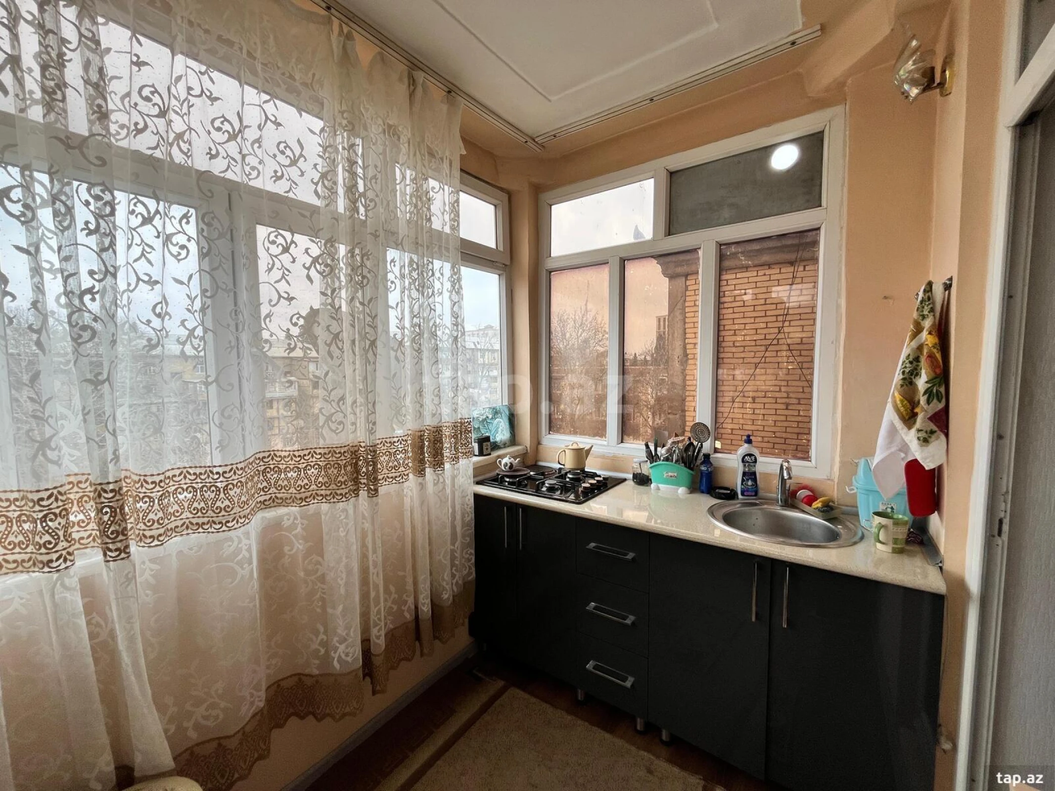 Satılır 1 otaqlı mənzil 32 m²