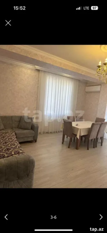 Kirayə verilir 2 otaqlı yeni tikili 78 m²