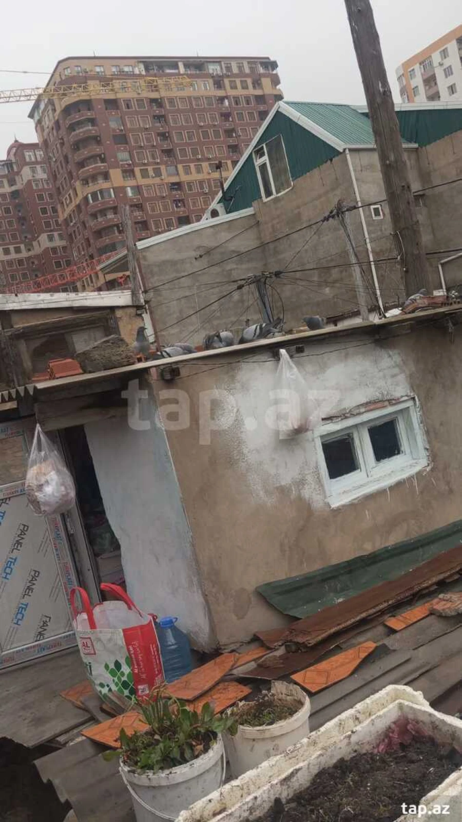 Kirayə verilir 1 otaqlı həyət evi 21 m²