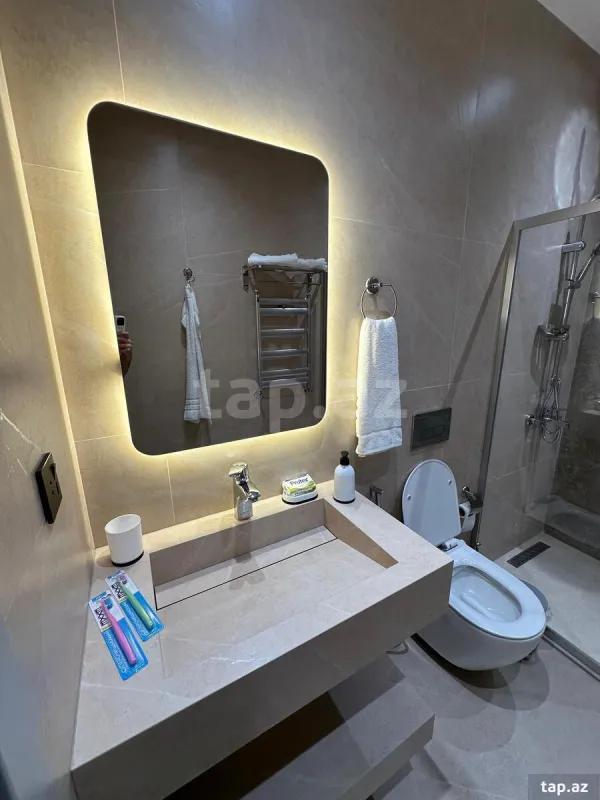 Kirayə verilir 2 otaqlı yeni tikili 77 m²