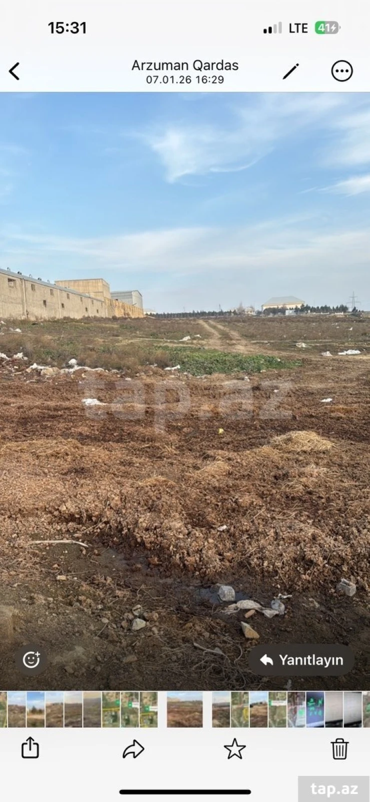 Satılır torpaq sahəsi