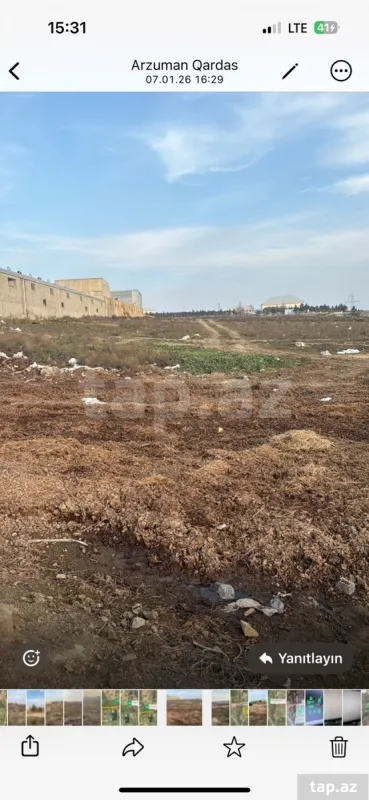 Satılır torpaq sahəsi