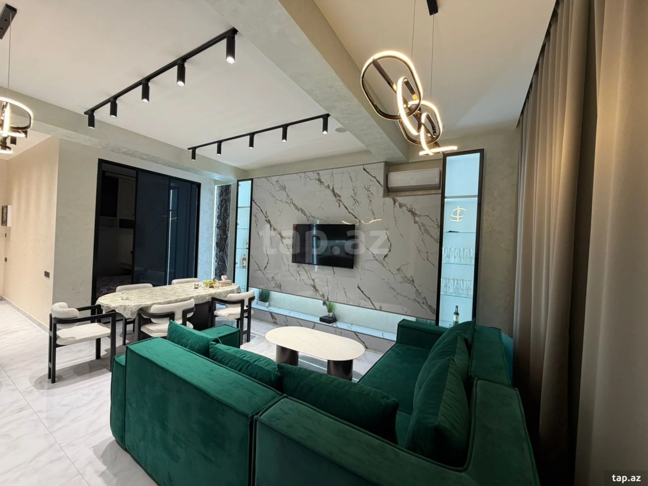 Kirayə verilir 3 otaqlı yeni tikili 90 m²