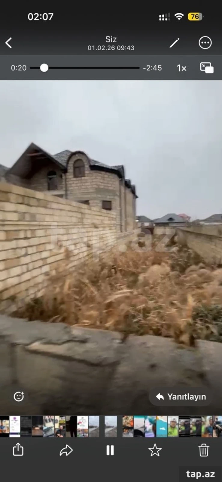 Satılır 4 otaqlı həyət evi