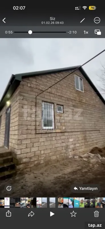 Satılır 4 otaqlı həyət evi