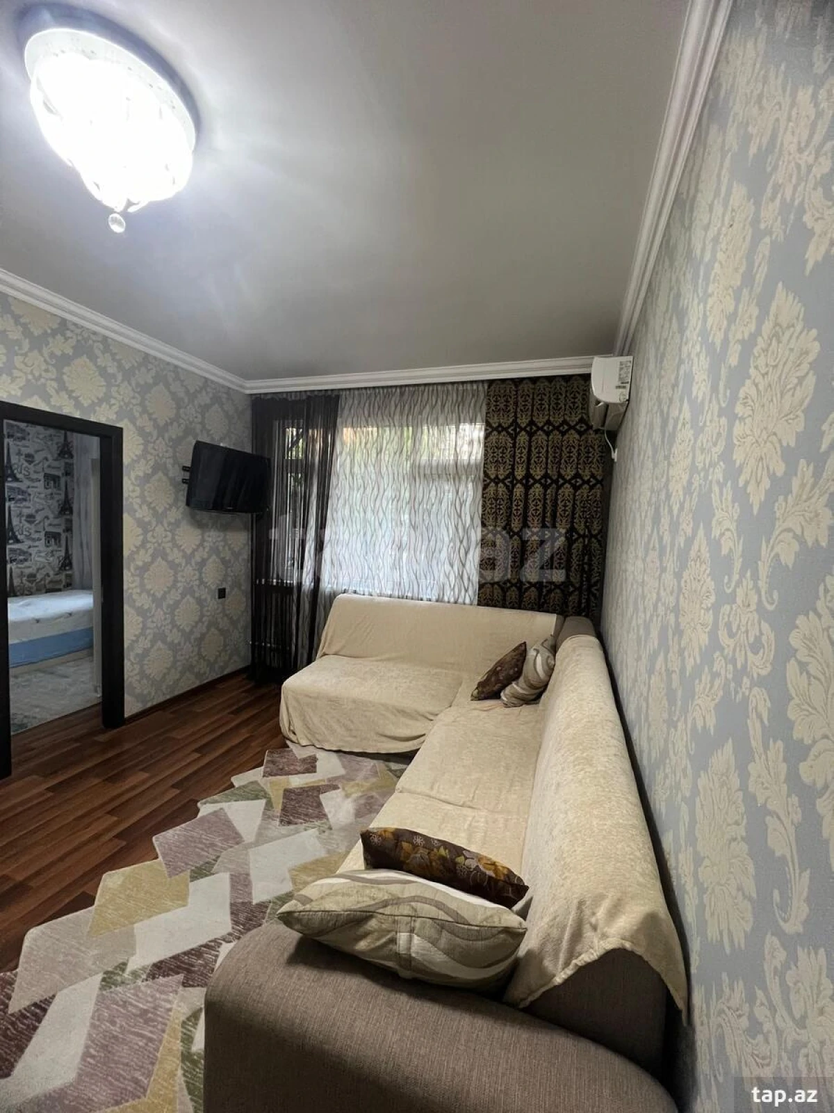 Satılır 2 otaqlı mənzil 45 m²