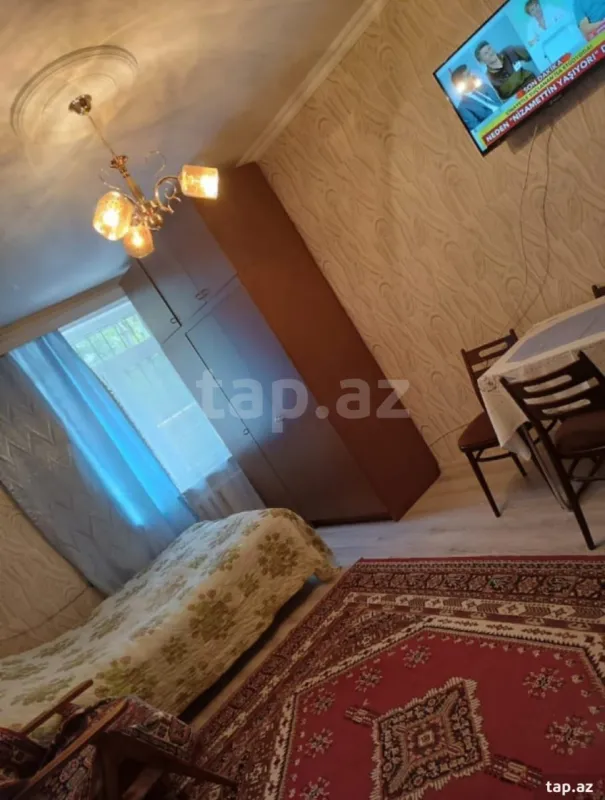 Kirayə verilir 1 otaqlı mənzil 53 m²
