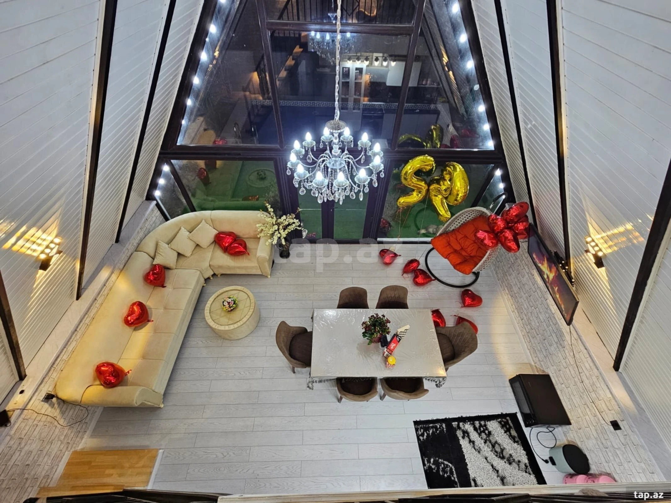 Kirayə verilir 2 otaqlı həyət evi