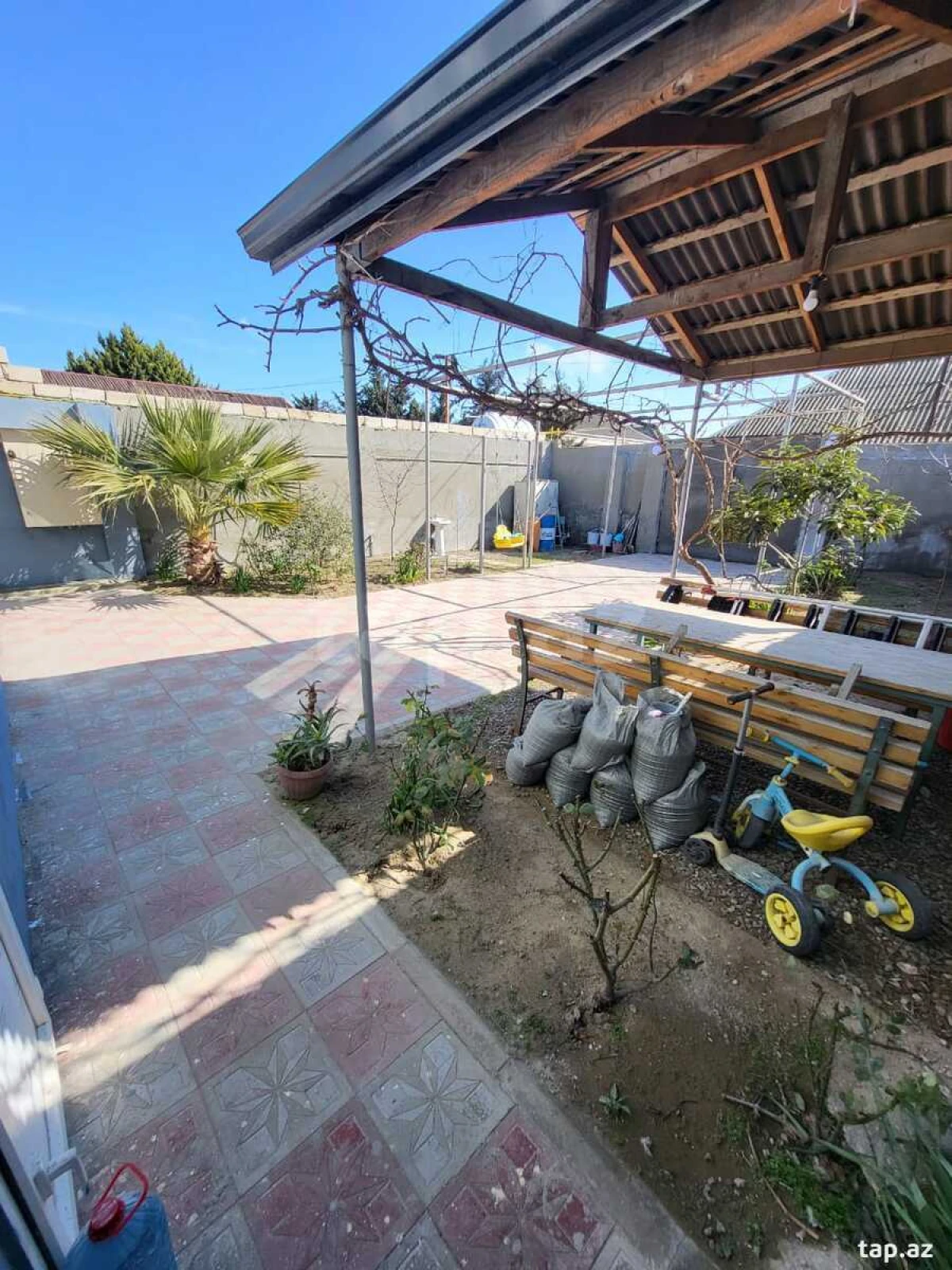 Satılır 3 otaqlı həyət evi