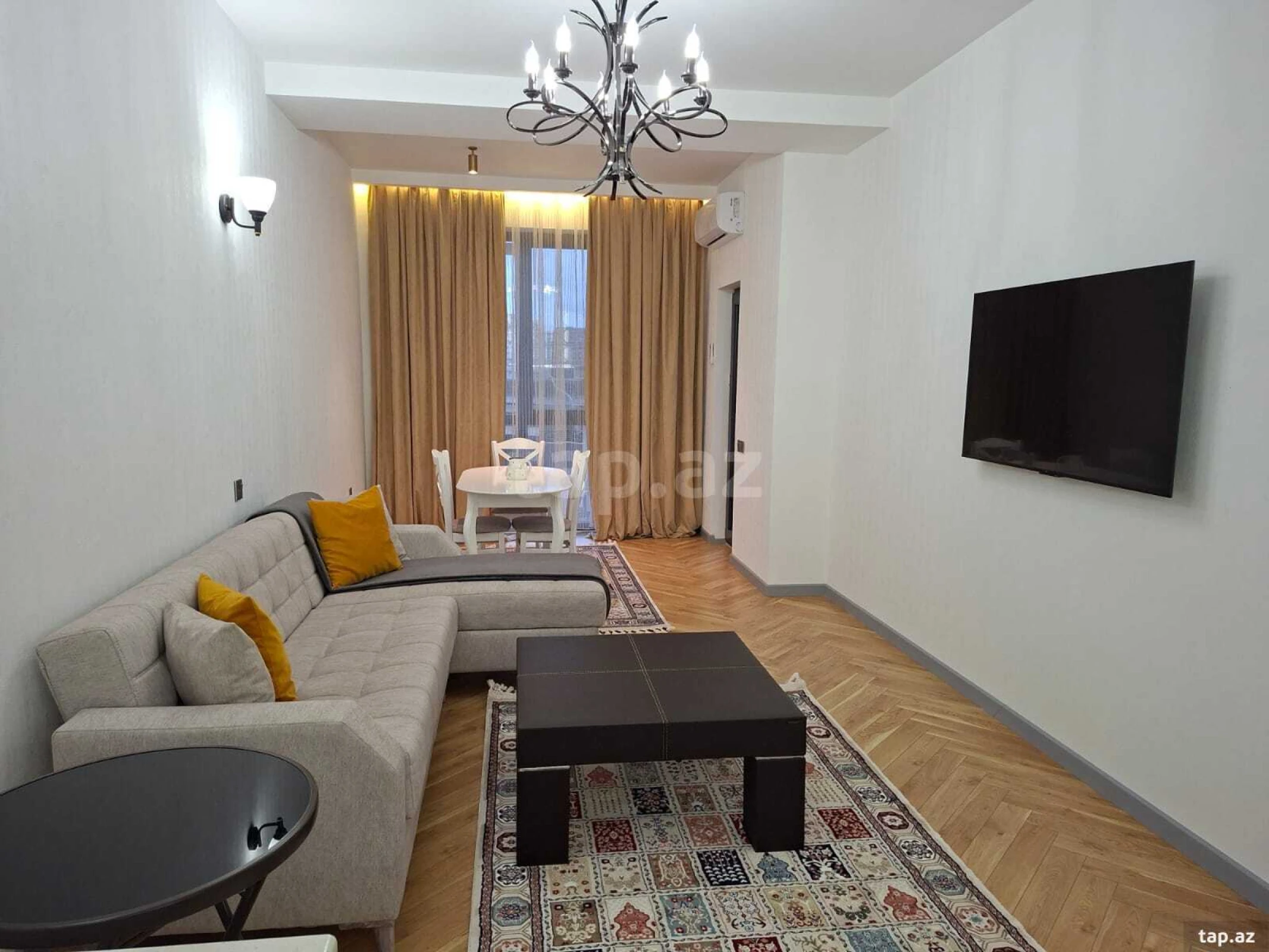Kirayə verilir 2 otaqlı yeni tikili 60 m²