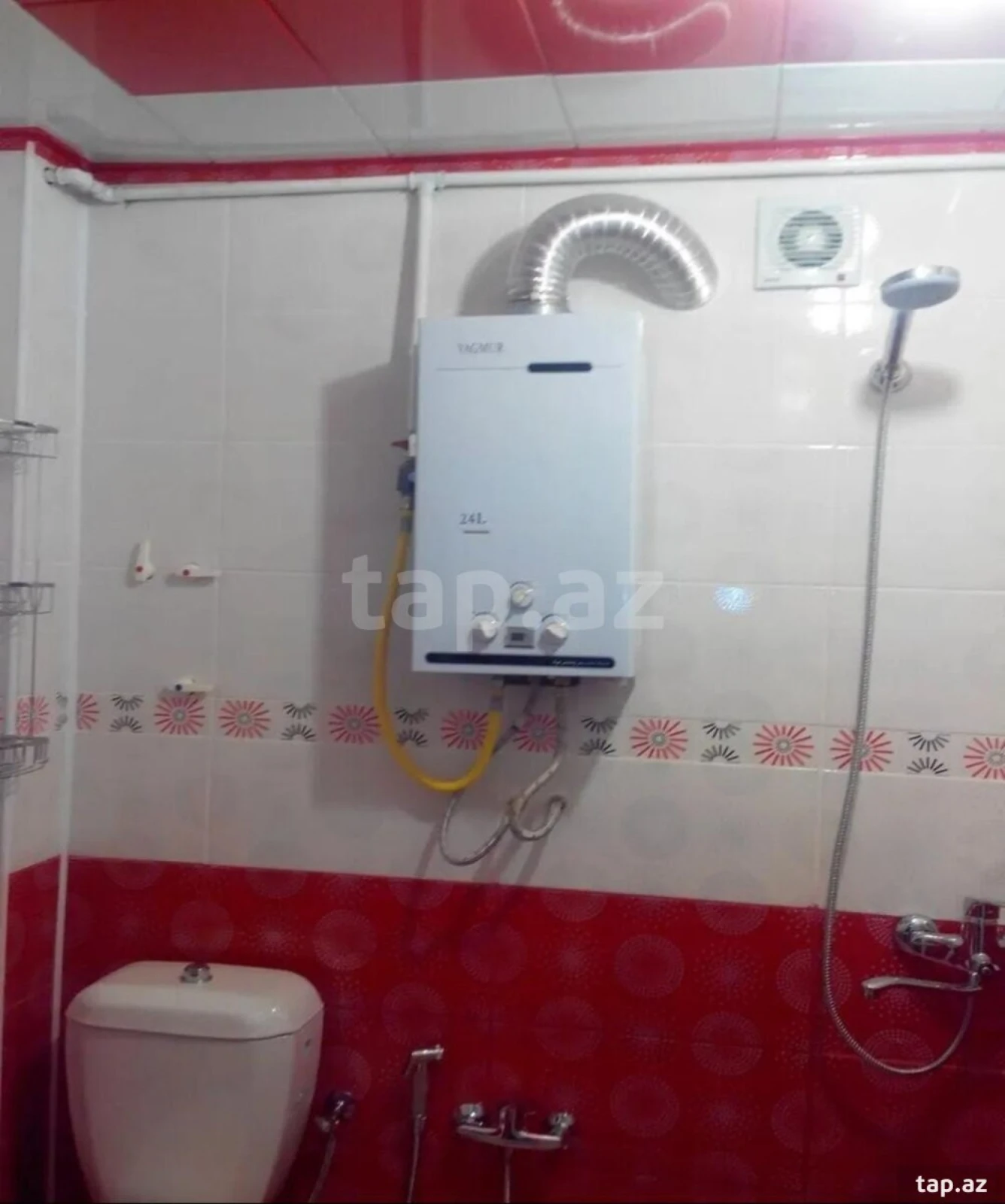 Kirayə verilir 1 otaqlı mənzil 60 m²