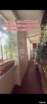 Satılır 5 otaqlı mənzil 95 m²