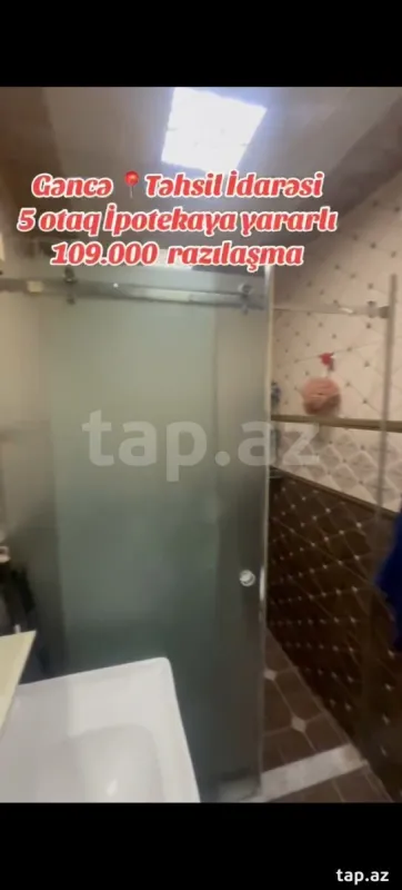 Satılır 5 otaqlı mənzil 95 m²