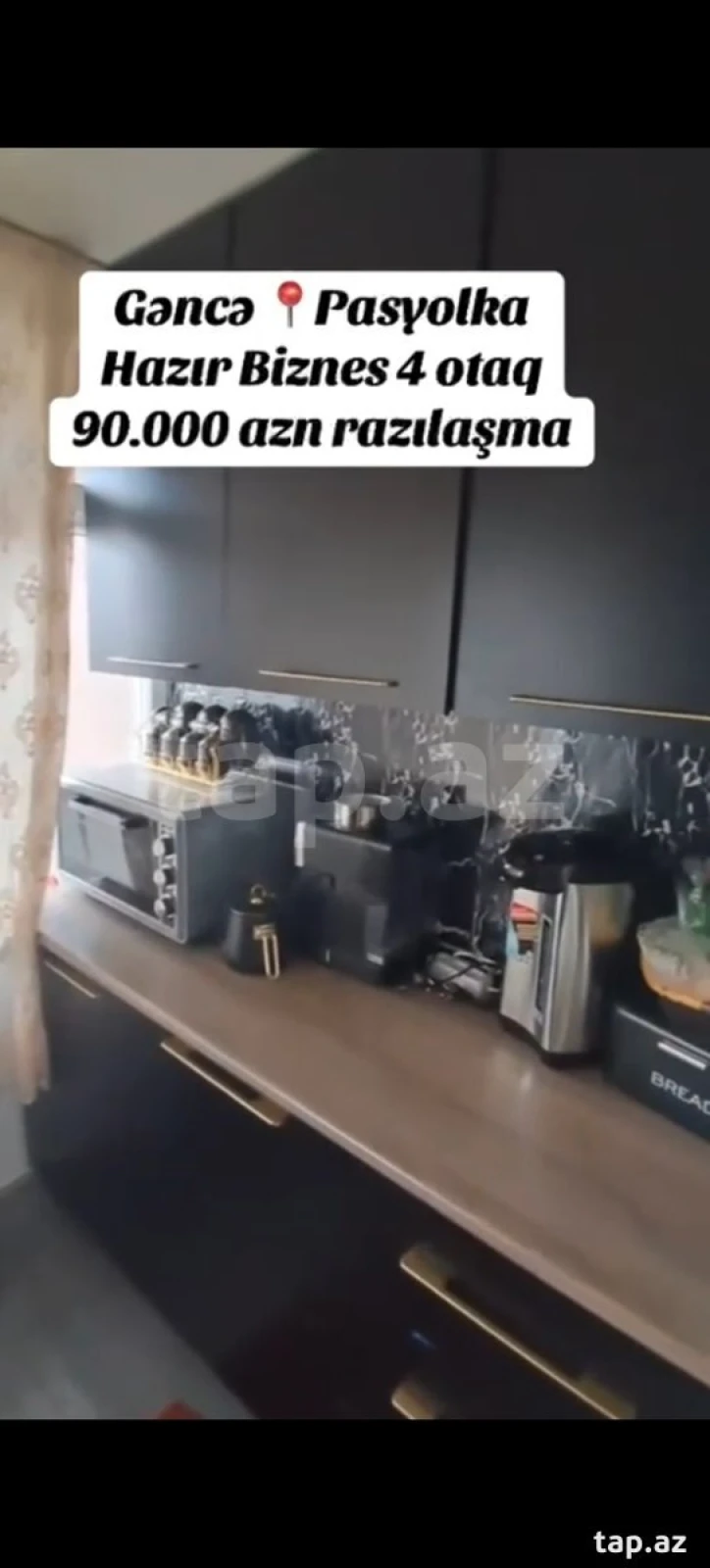 Satılır 3 otaqlı mənzil 65 m²