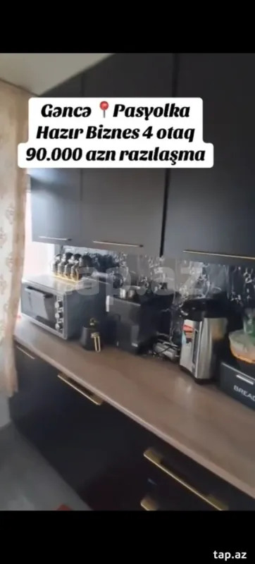 Satılır 3 otaqlı mənzil 65 m²