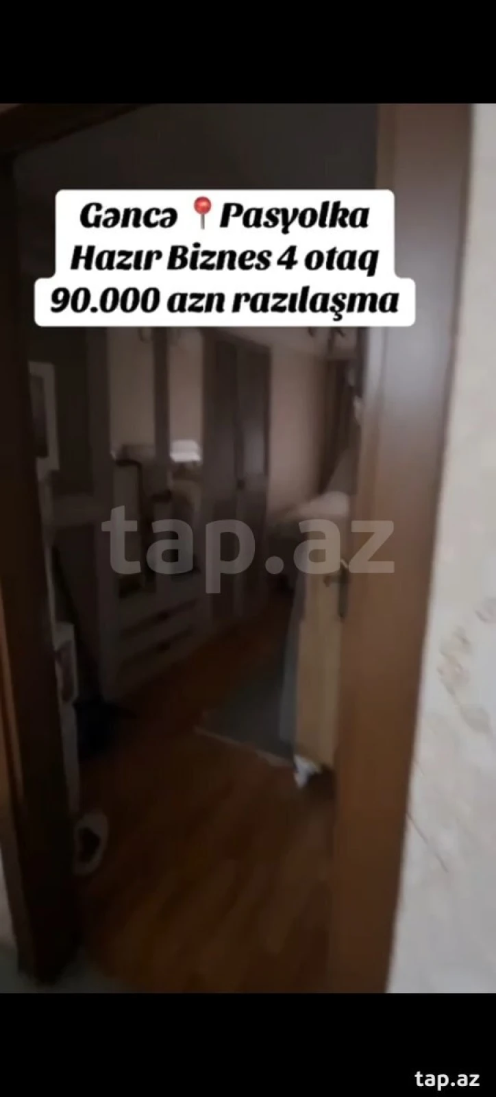 Satılır 3 otaqlı mənzil 65 m²