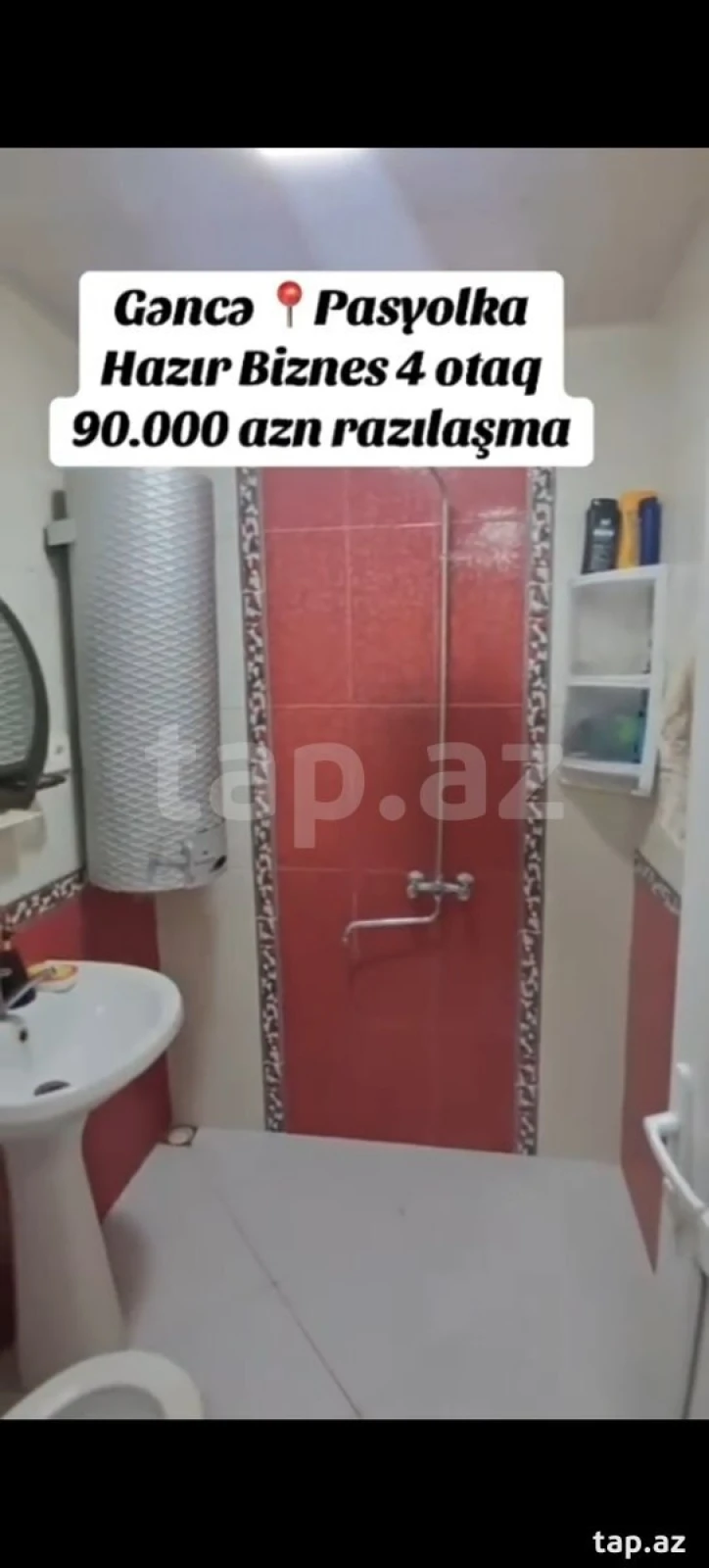 Satılır 3 otaqlı mənzil 65 m²
