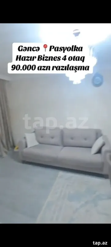 Satılır 3 otaqlı mənzil 65 m²