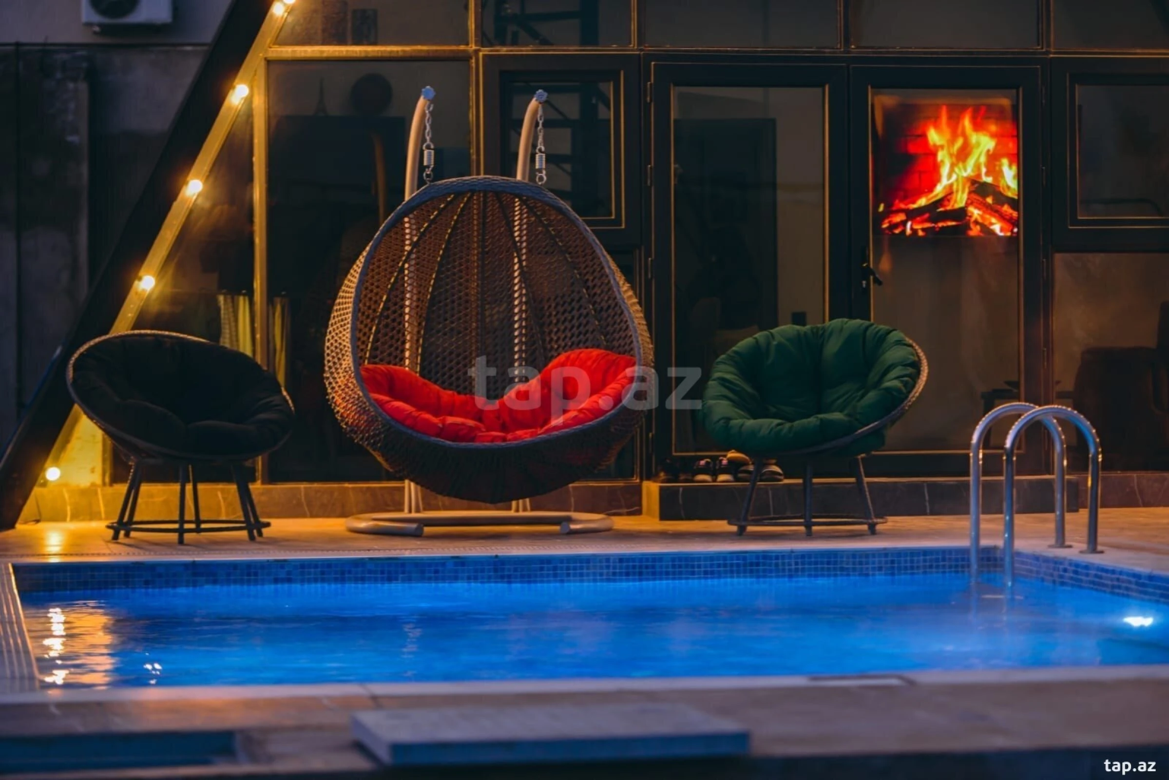 Kirayə verilir 3 otaqlı həyət evi