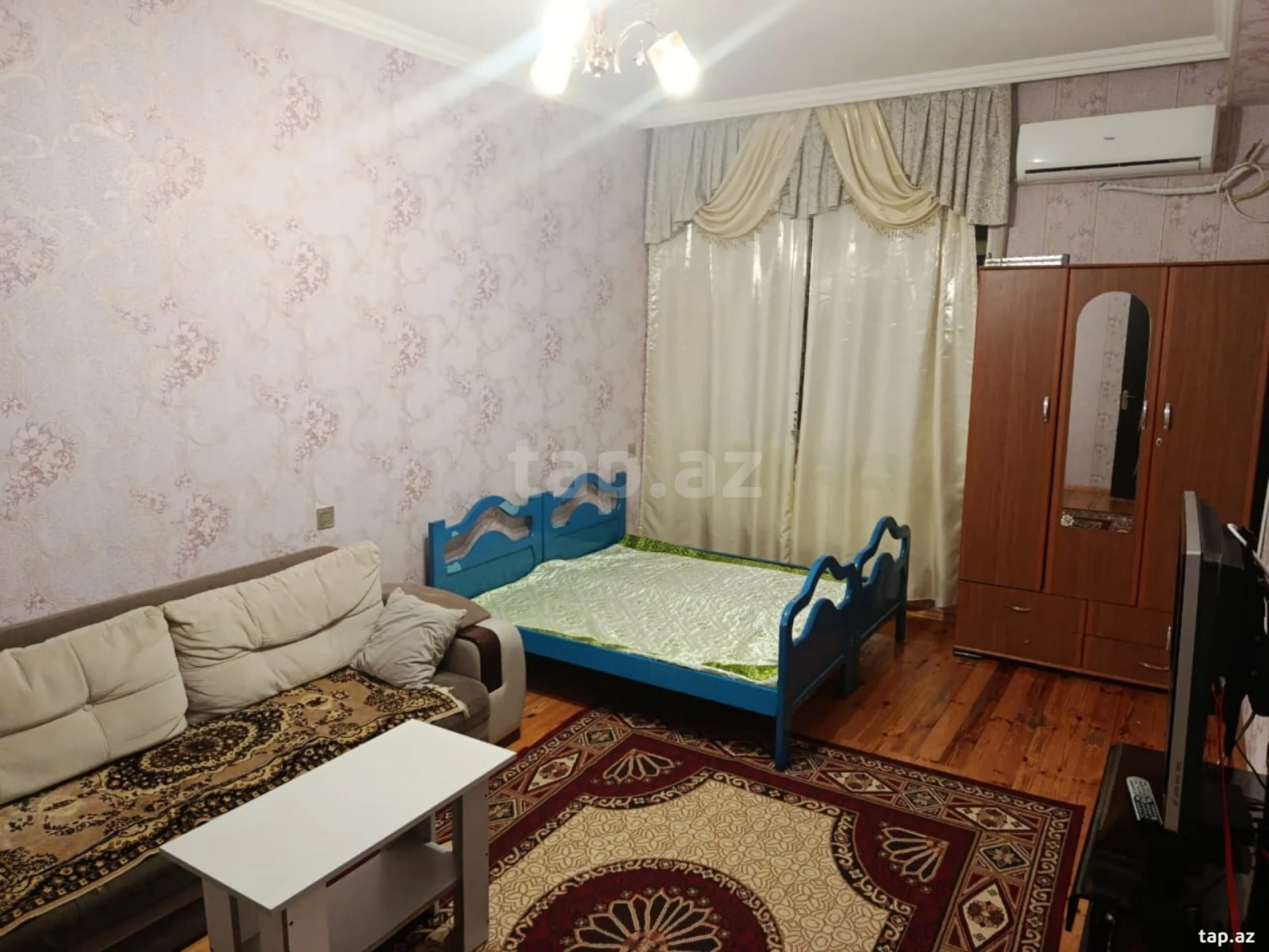 Kirayə verilir 2 otaqlı yeni tikili 45 m²
