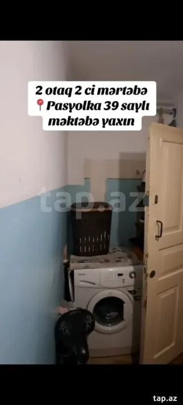 Satılır 2 otaqlı mənzil 43 m²