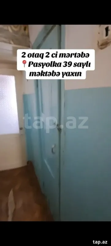 Satılır 2 otaqlı mənzil 43 m²