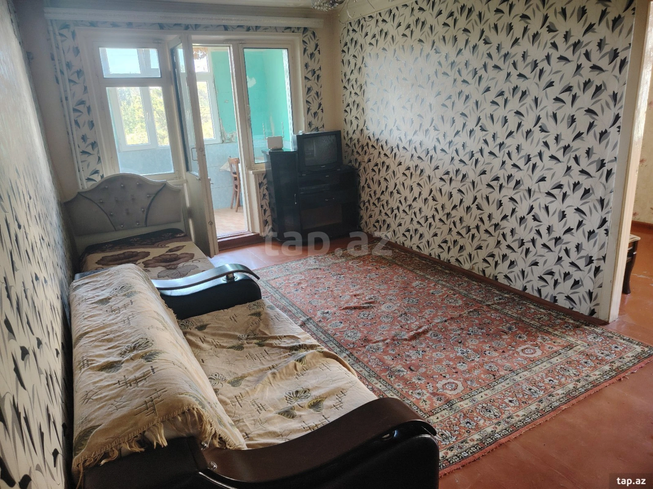 Kirayə verilir 2 otaqlı mənzil 50 m²