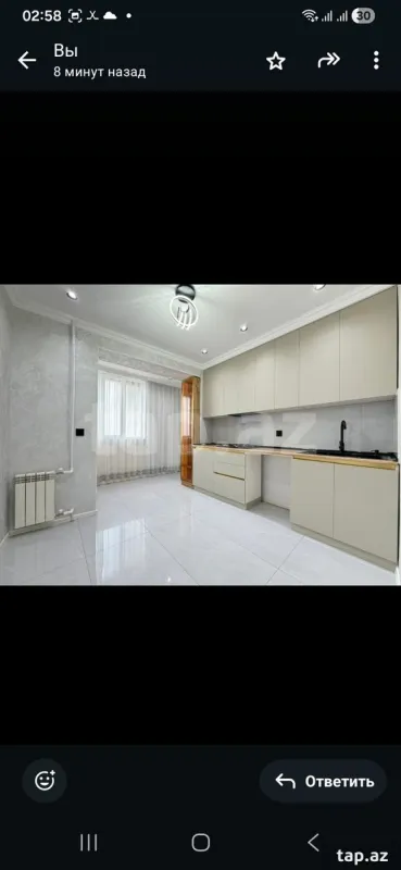 Kirayə verilir 3 otaqlı mənzil 80 m²