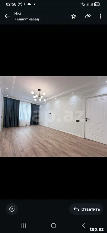 Kirayə verilir 3 otaqlı mənzil 80 m²
